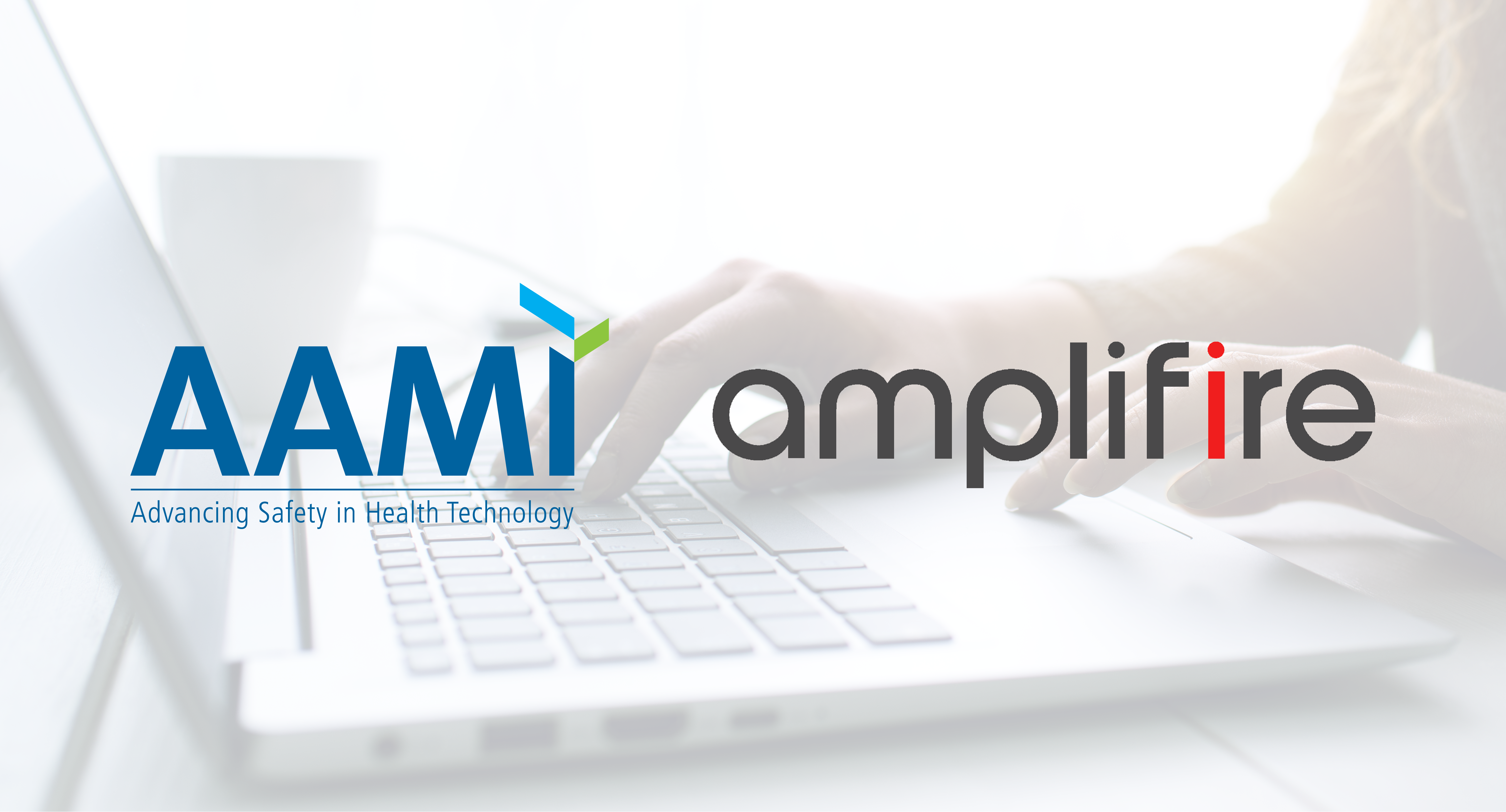 The Amplifire and AAMI logos side-by-side