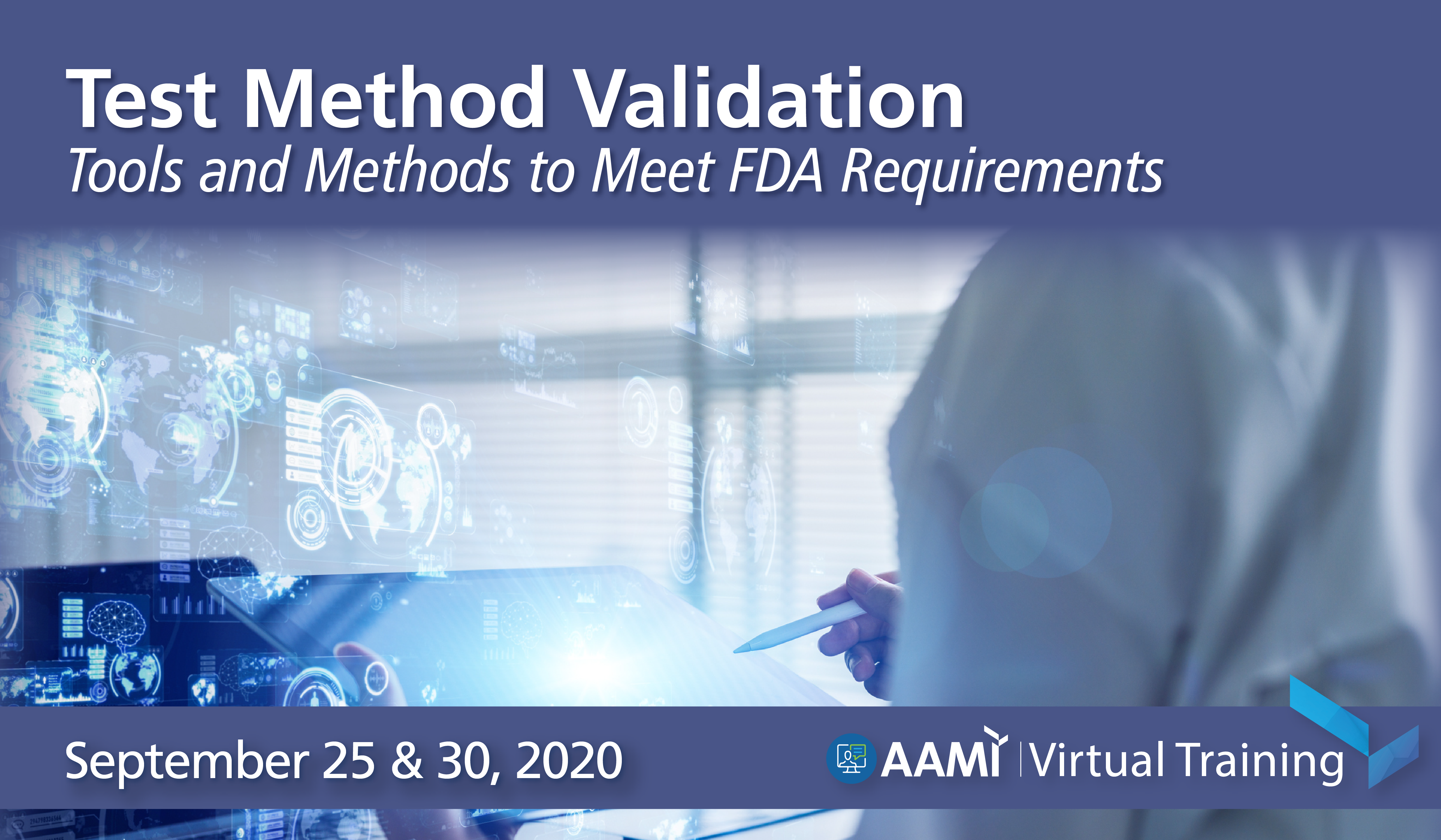 Test Method Validation Course AAMI September 2020 virtual AAMI