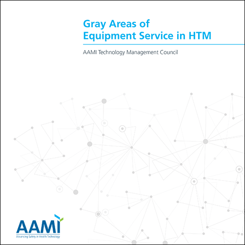 Gray Areas of Equipment Service in HTM