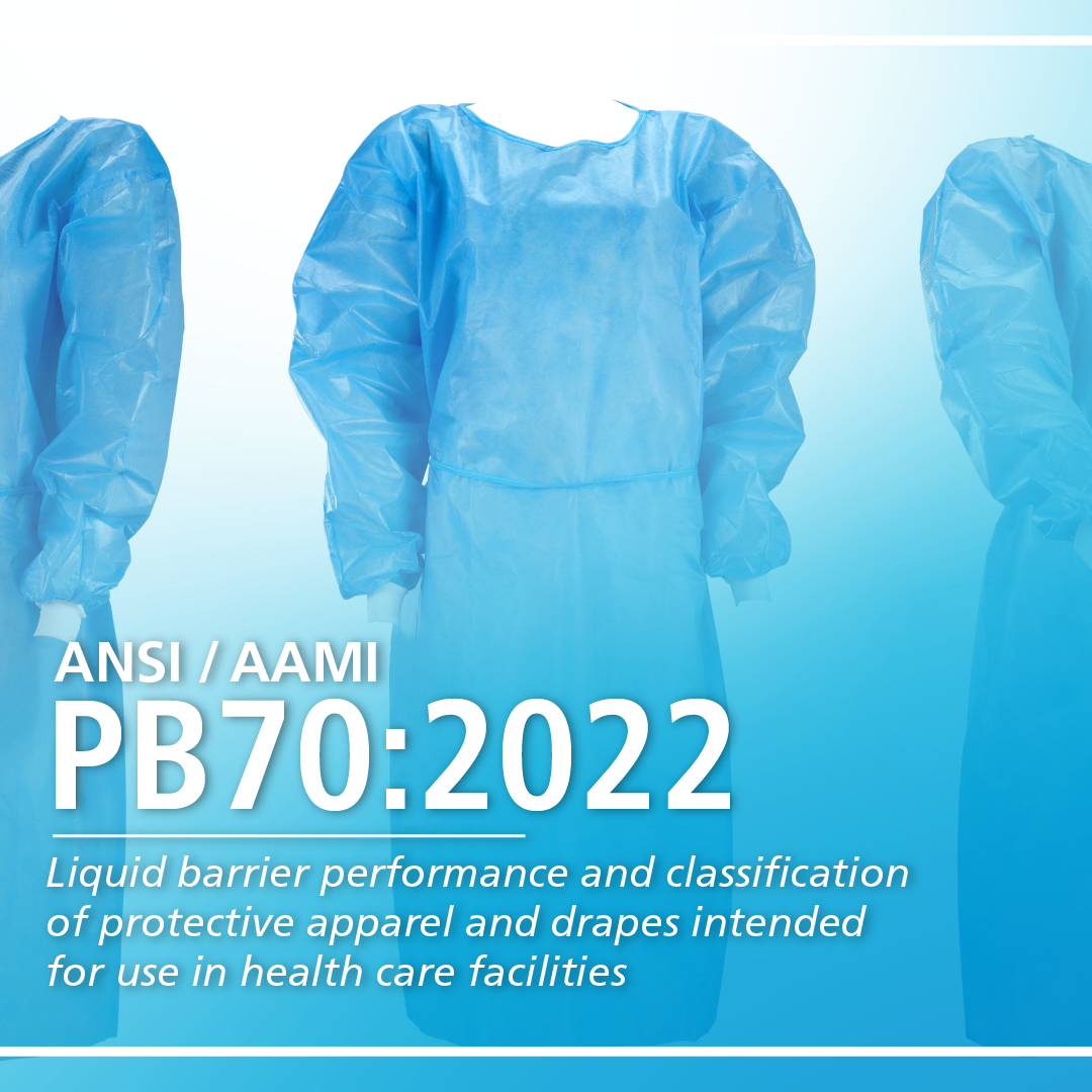 ANSI AAMI PB70 | Liquid Barrier Classification Of Protective Apparel In ...