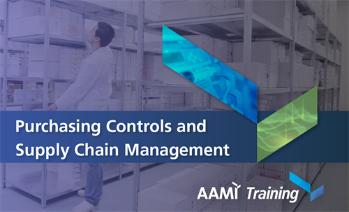 Purchasing Controls and Supply Chain Management  - Quality Systems for Medical Device TRAINING